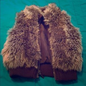 18 month fur vest